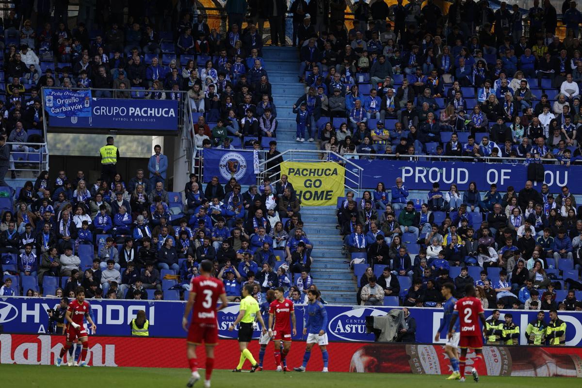EN IMÁGENES: El Real Oviedo recibe al Getafe en el Tartiere