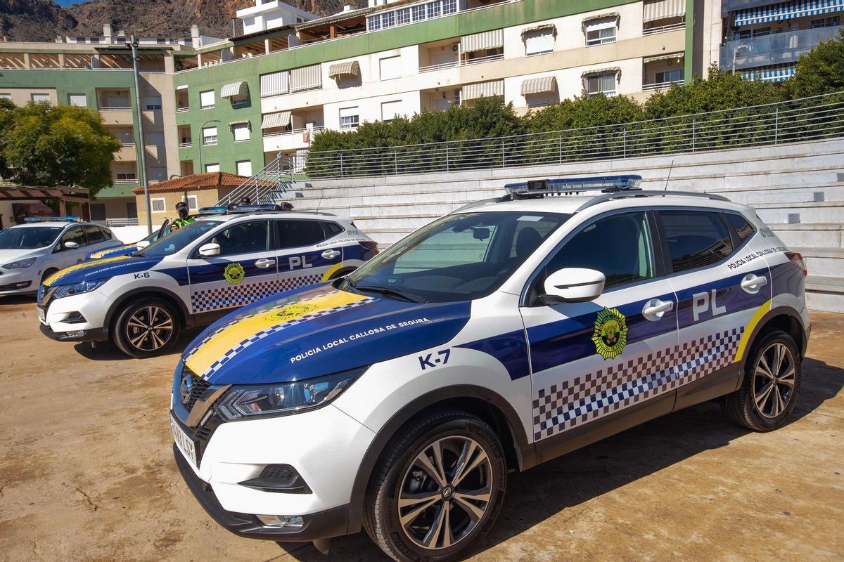 Coches de la Policía Local de Callosa de Segura
