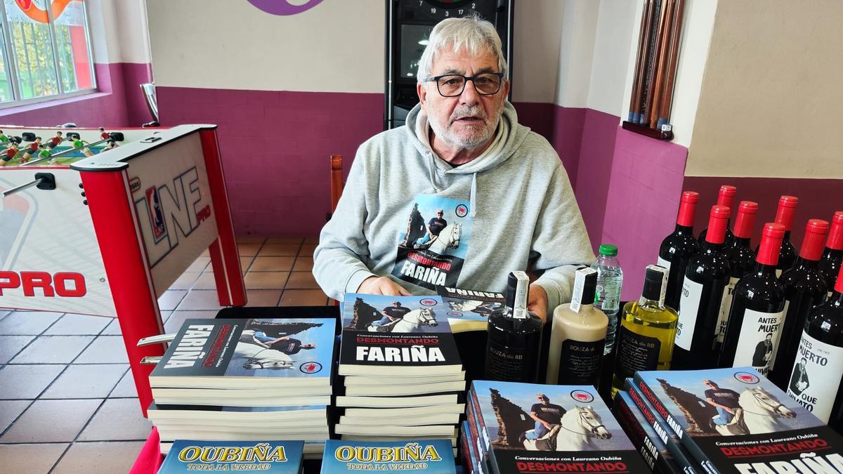 Oubiña presenta su libro en Llanera: "El 90% de la serie "Fariña" es mentira"