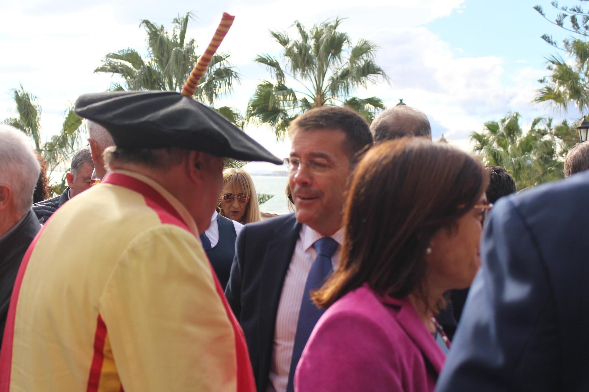 Homenaje al teniente coronel José Cutillas en Benicàssim