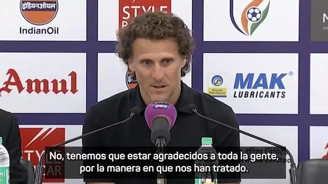 Forlán, técnico de la selección de Uruguay: "Hemos tenido una semana realmente muy buena"