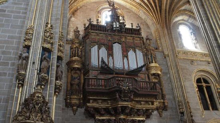 El órgano mayor de la catedral de Plasencia se va a restaurar