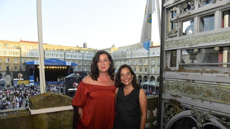 Lucía Veiga, pregoeira das Festas de María Pita: "Na Coruña temos tanta luz propia, que podemos permitirnos vinte eclipses sen quedar a oscuras"