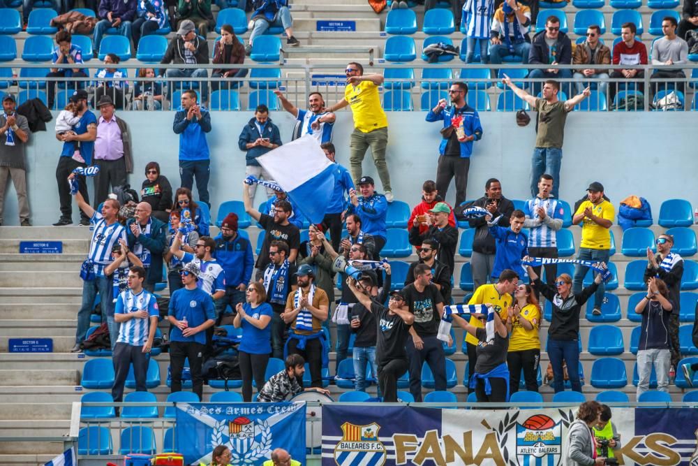 El Atlético Baleares se da un festín ante el Celta B