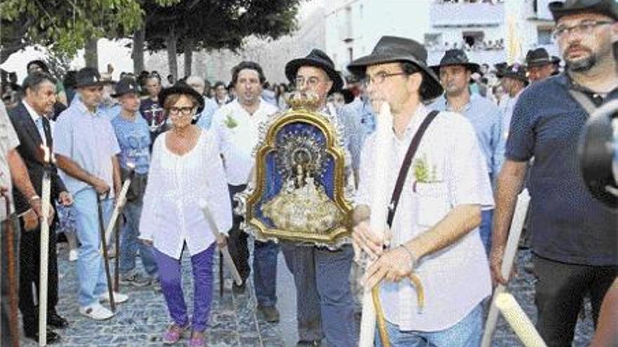 Morella recibe a la Virgen de la Vallivana