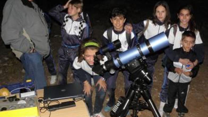 Observación astronómica del colegio San Roque
