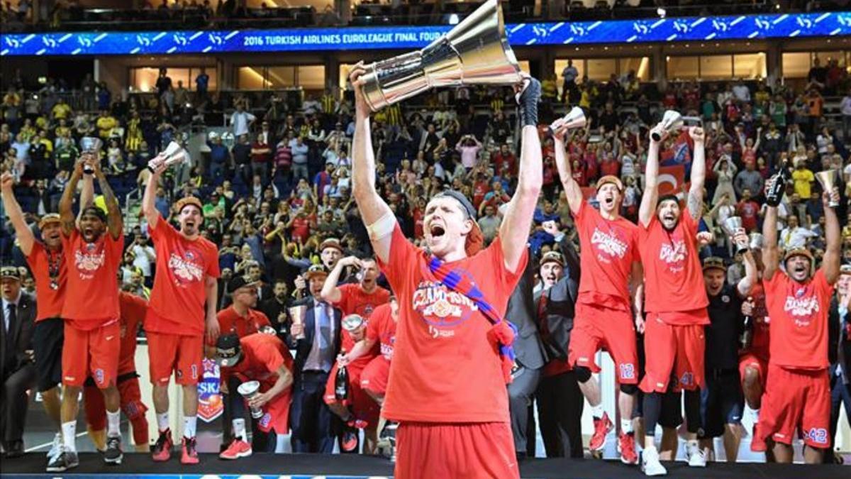 El CSKA se proclamó campeón de la Euroliga en un fin de semana de emoción y júbilo