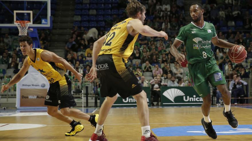 Imagen del Unicaja-Iberostar en el Carpena