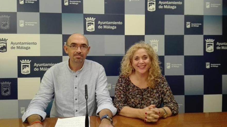 Eduardo Zorrilla y Remedios Ramos, concejales de Málaga para la Gente.