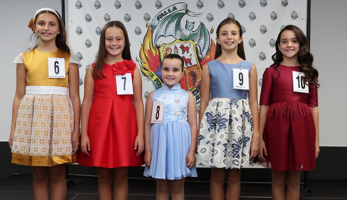 Olga Garriga Viciedo (Justo Vilar-Mercat del Cabanyal), Sofia Montañes Reglero (Padre Domenech-Pio XII), Adriana Leal Español (Dr. Juan Jose Domine-Av. Puerto), Martina Martinez Luz (Acacias-Picayo) y Lucia Tomas Soria (Almirante Cadarso-Conde Altea)