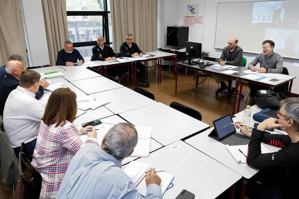 La reunión de la Mesa do Polbo.