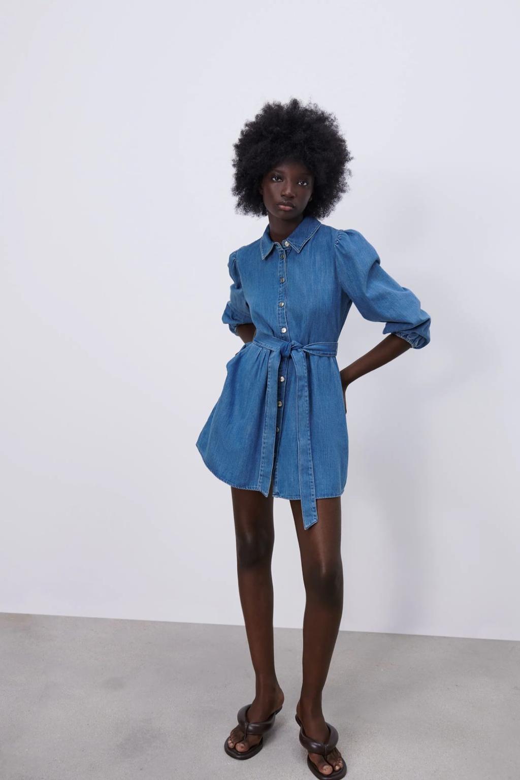 asos vestidos vaqueros