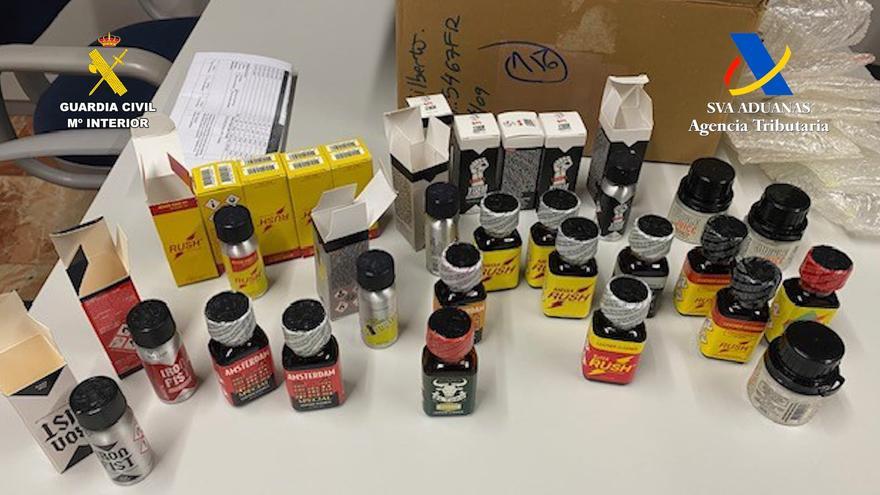 Intervenidas 13.800 dosis de popper en Tenerife que se ofrecía de estimulante sexual