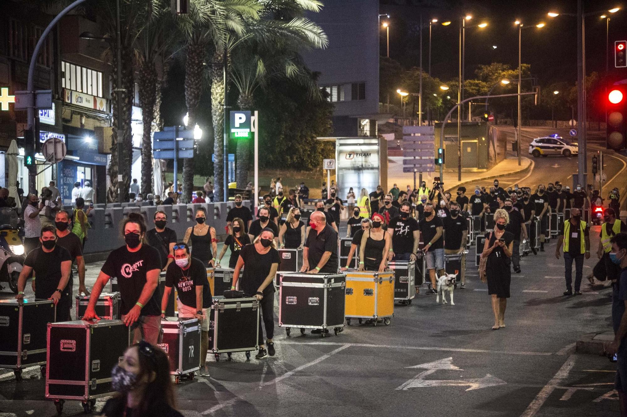 Manifestación de Alerta Roja