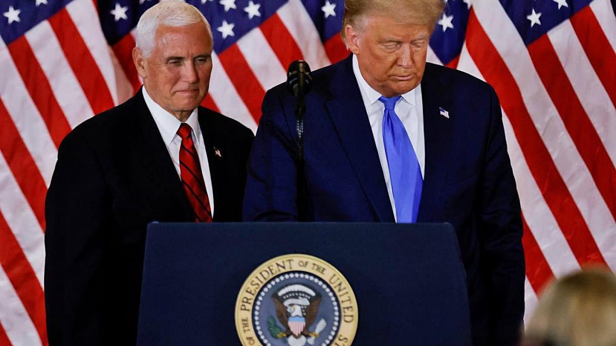 Donald Trump i Mike Pence, en una fotografia d&#039;arxiu.