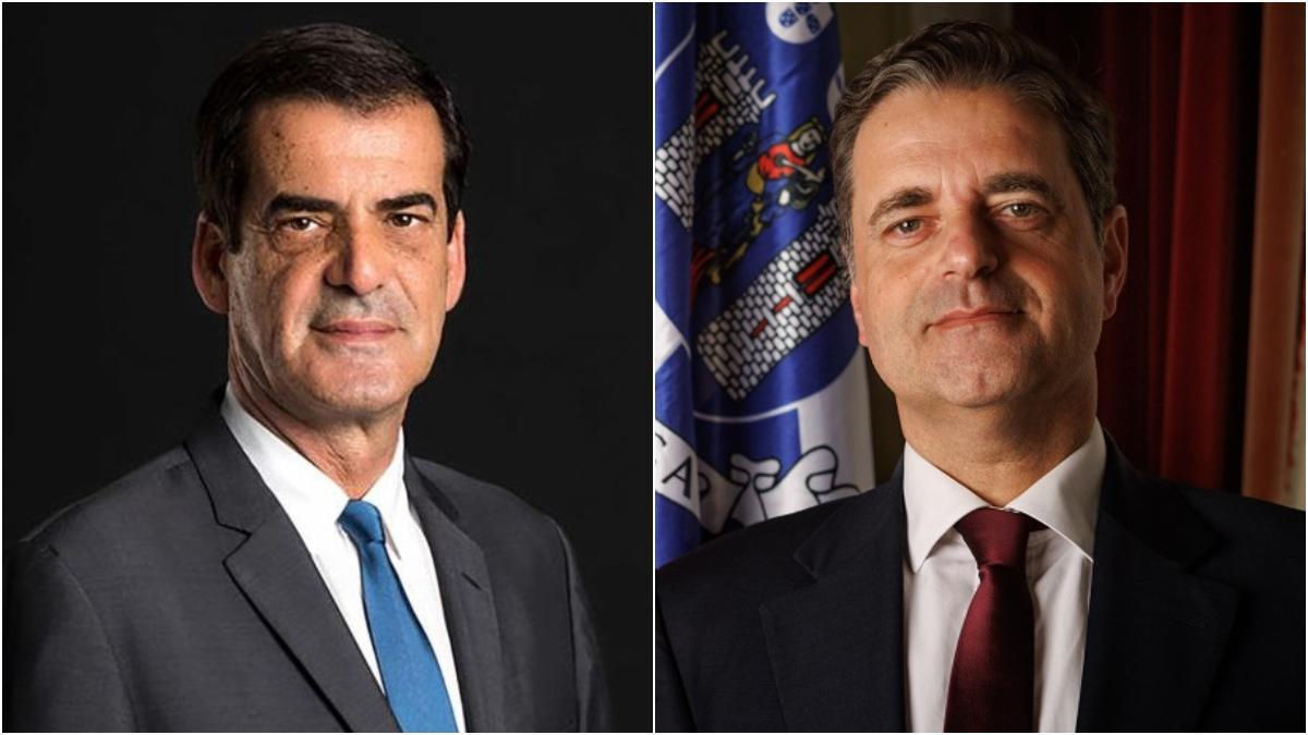 Los alcaldes de Porto, Rui Moreira, y Braga, Ricardo Río