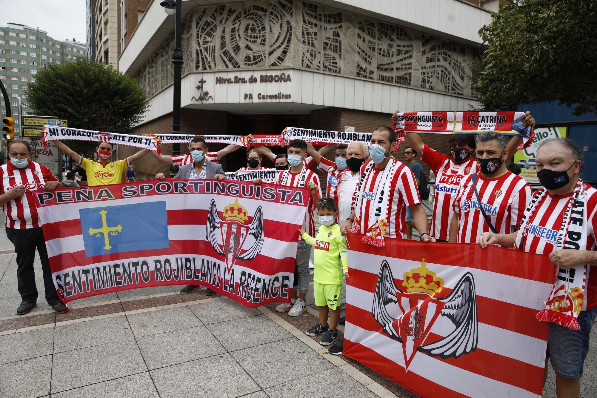 Galería de fotos: así volvió el público a El Molinón