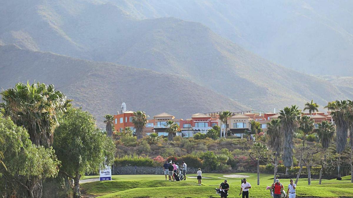 Un aspecto del Golf Costa Adeje en la jornada del martes, donde se va a celebrar la competición. | | EUROPEAN TOUR