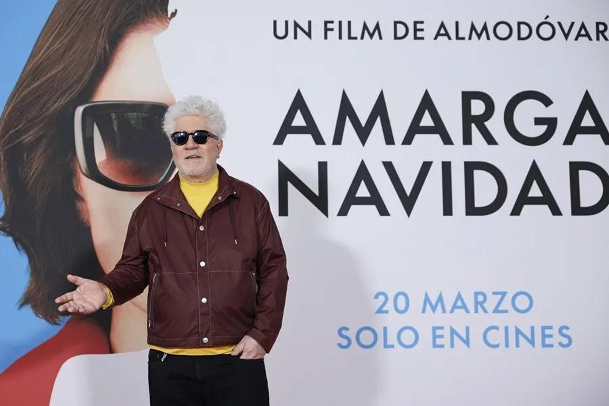 Pedro Almodóvar estrenó su nueva película 'Amarga Navidad' el pasado 20 de marzo