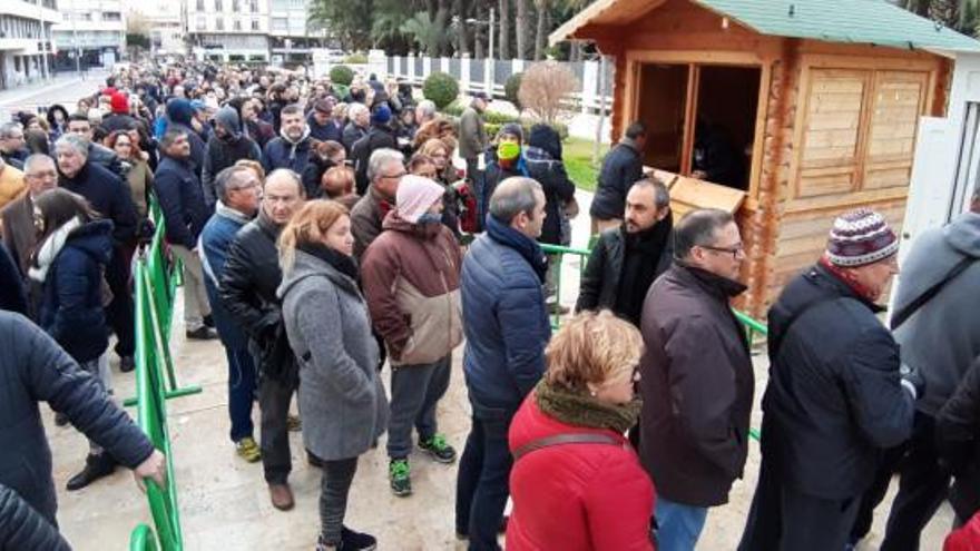 Las sillas para la Cabalgata de Reyes de Elche se agotan en dos horas