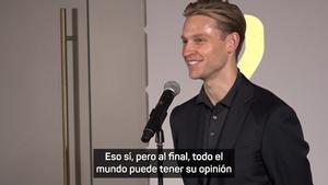 La renovación de Frenkie de Jong, en titulares: Quiero ganar títulos