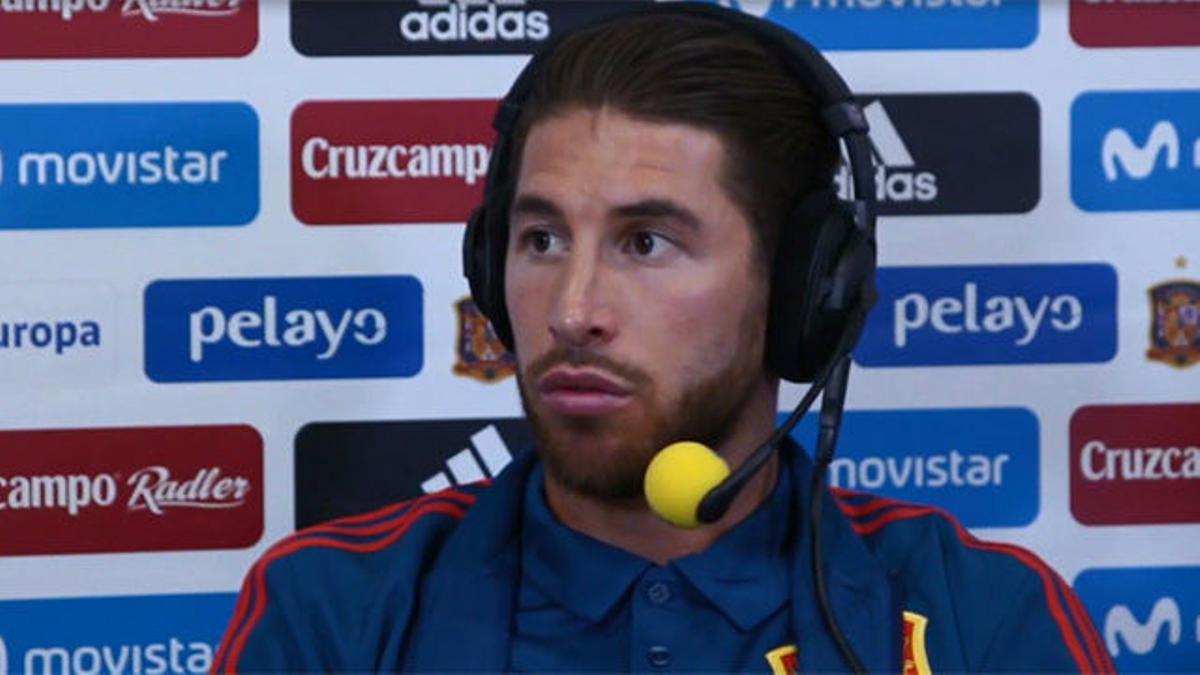 Sergio Ramos dice que no está de acuerdo con Cristiano