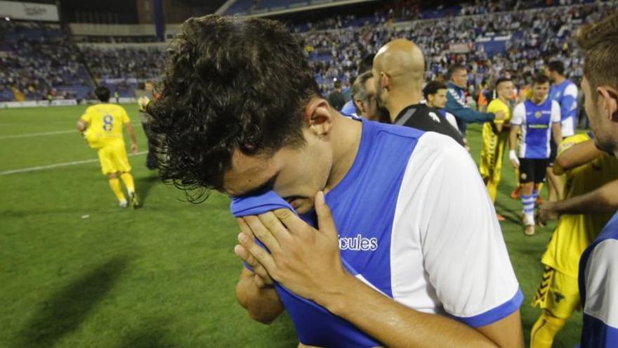 Álex Muñox tras el partido del Cádiz