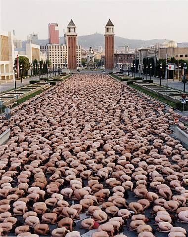 Fotografías del polémico Spencer Tunick