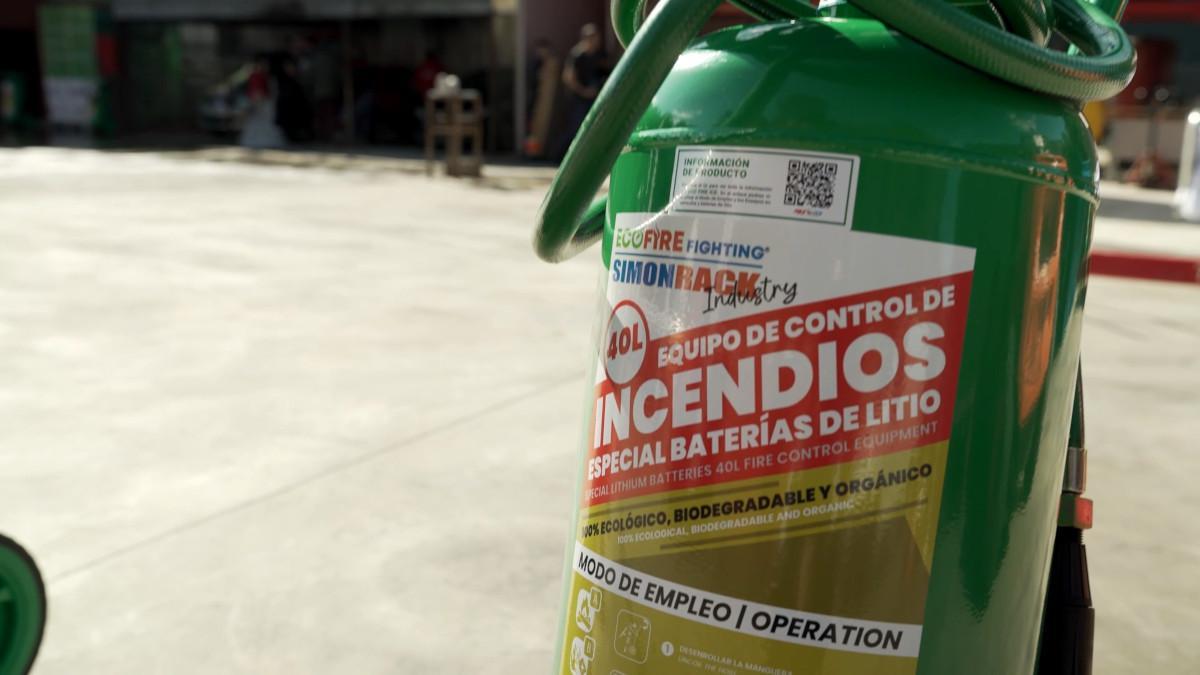 Extintos para baterias de litio