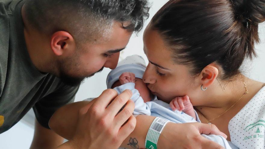 Antonio Manuel, primer bebé nacido en un hospital de Córdoba en 2024