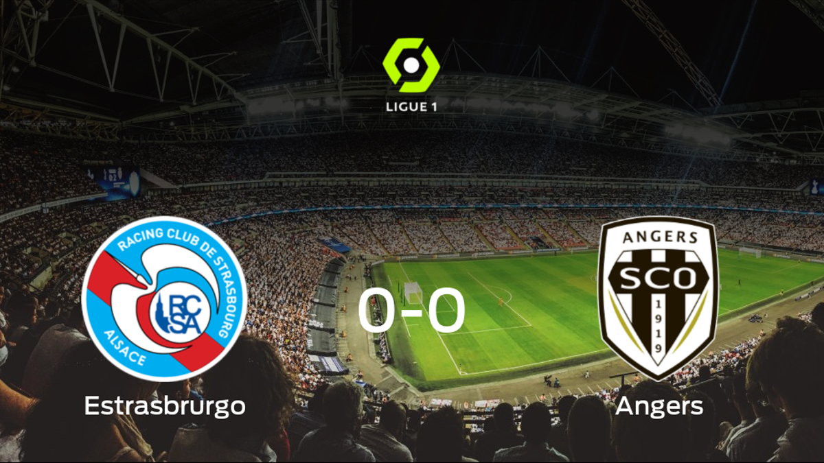 El Racing Estrasburgo y el SCO Angers no encuentran el gol y se reparten los puntos (0-0)