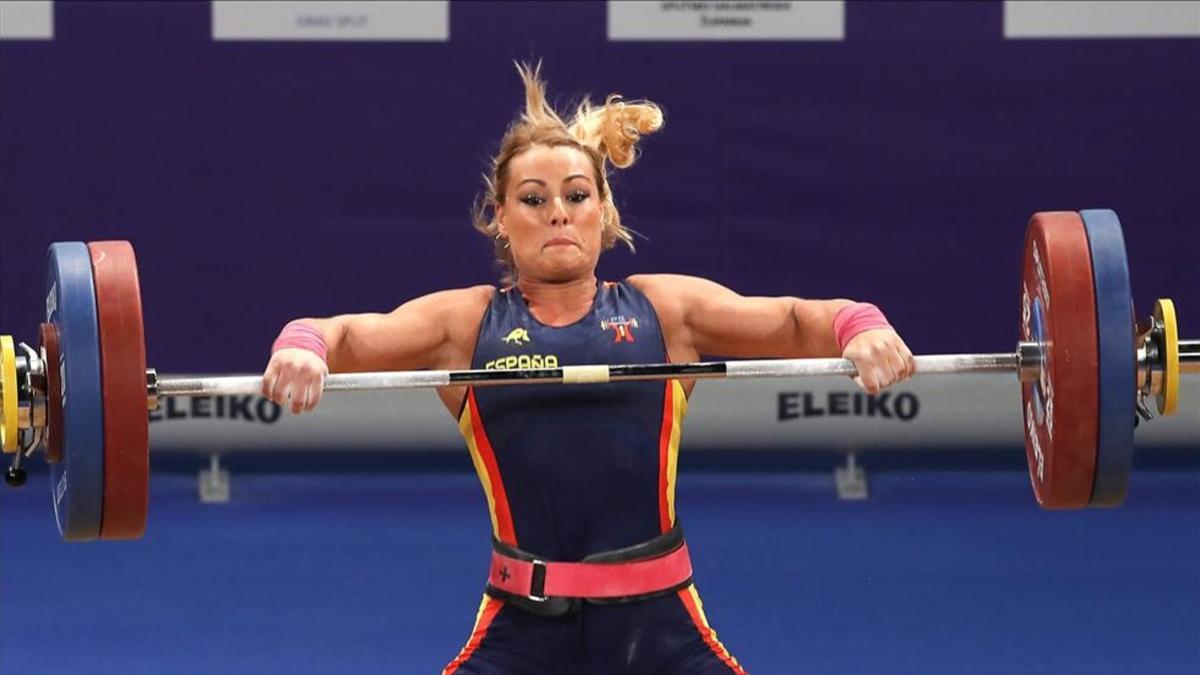 Lydia Valentín, campeona olímpica, mundial y europea.