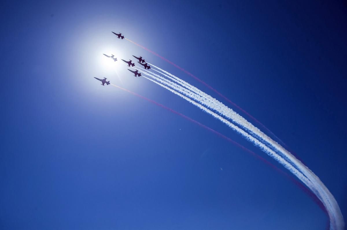 2º festival aéreo Air Show en la playa de Torre del Mar