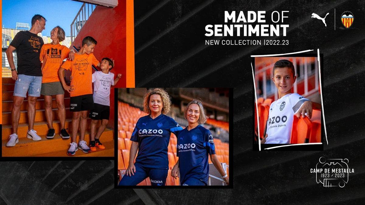 CAMISETAS LALIGA 2022/23: Nuevas equipaciones del Valencia CF