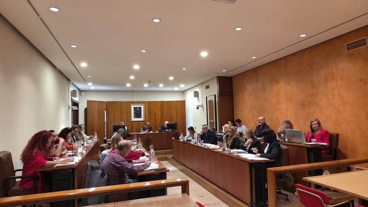 La bancada de la oposición