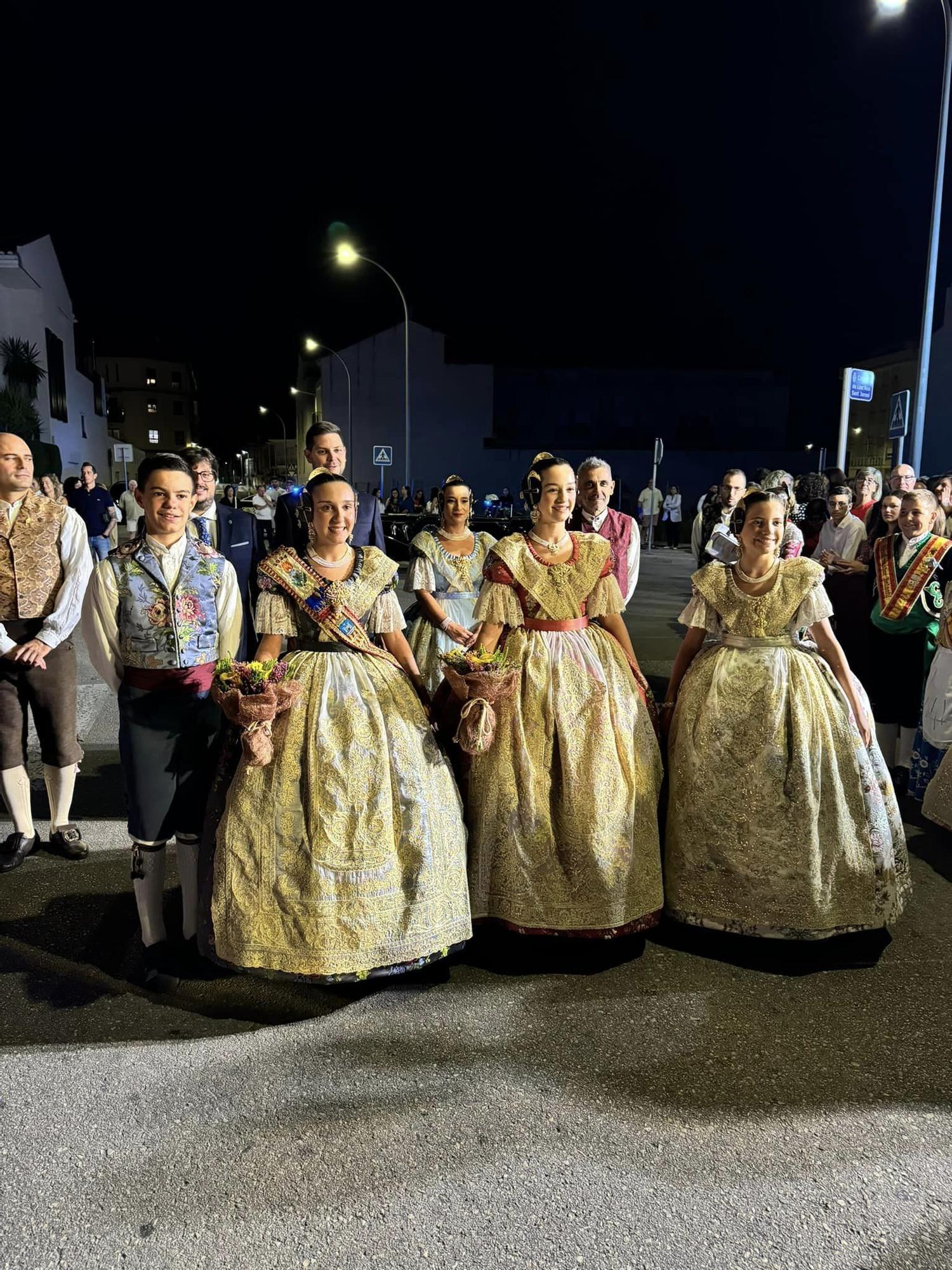 Presentación de las Falleras Mayores de Gandia