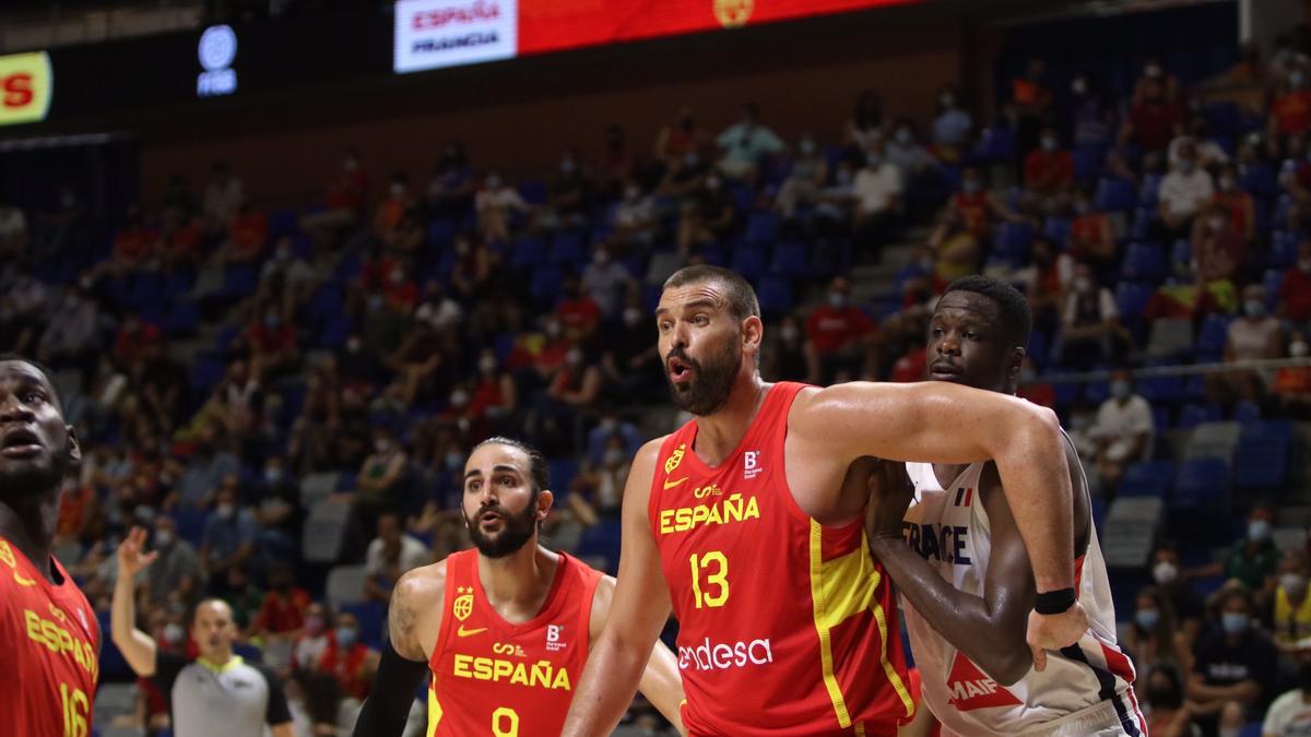 España - Francia en el Martín Carpena