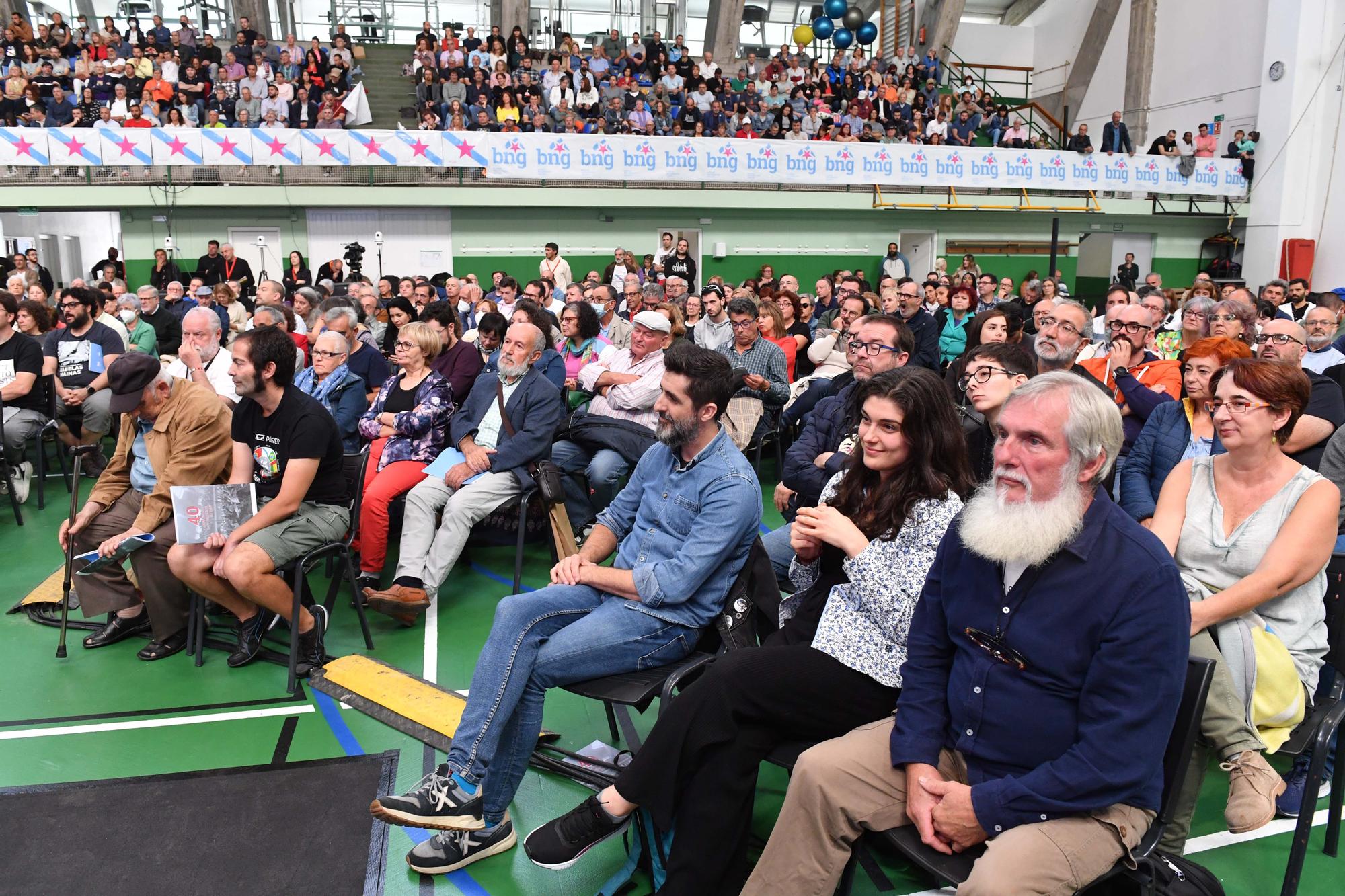 O frontón de Riazor acolle o acto polo 40º aniversario da fundación do BNG