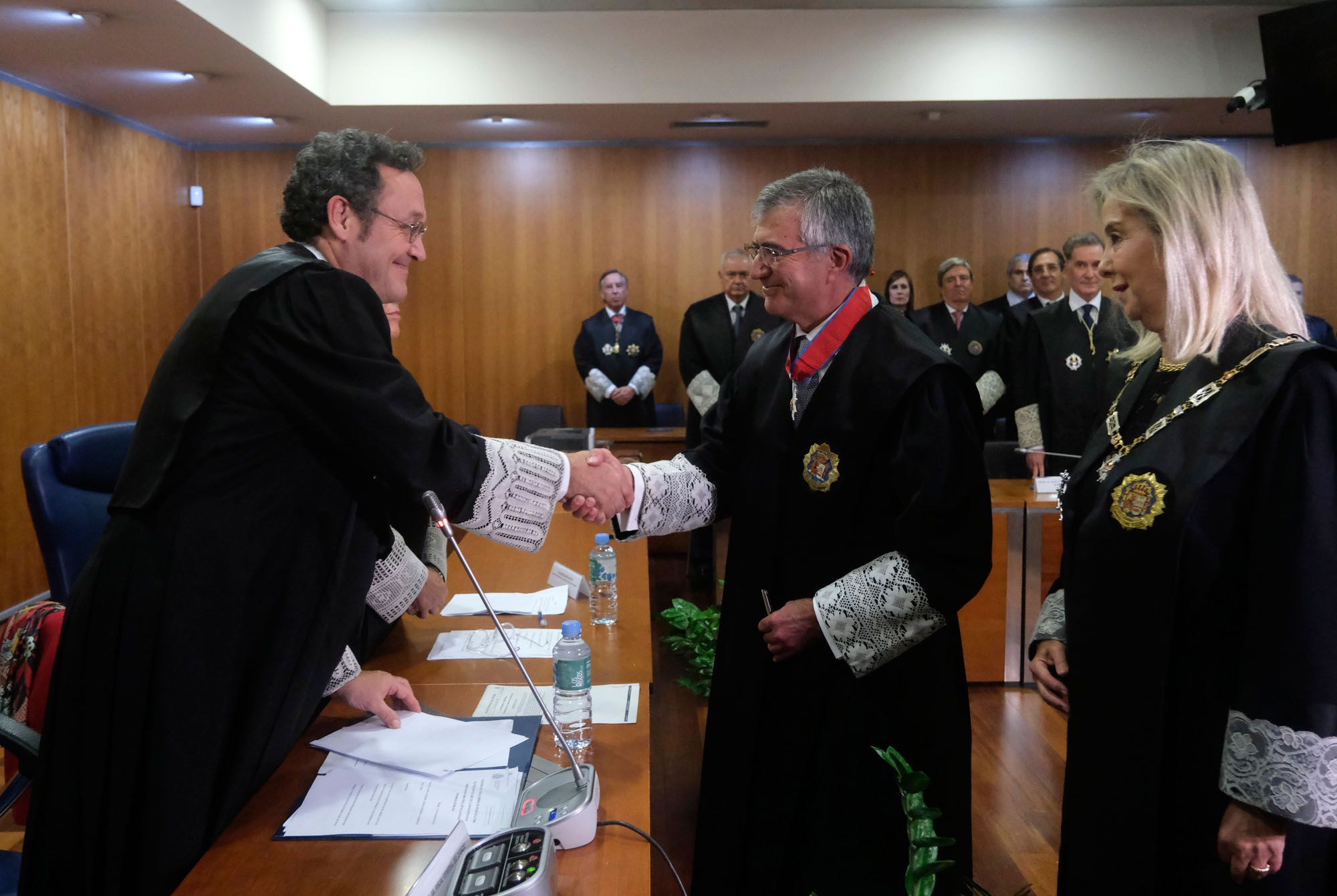 Toma de posesión del nuevo fiscal jefe de Málaga, Juan Calvo Rubio