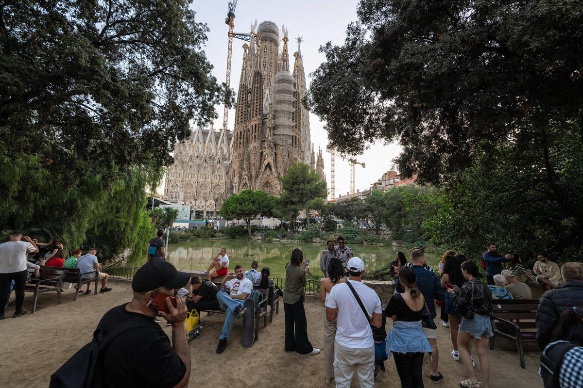 La Sagrada Família, hoy, 132 años después.