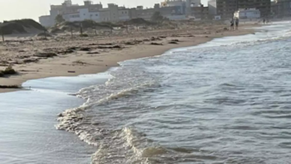 Medio Ambiente prorroga el cierre de la playa de Motilla en Sueca por contaminación fecal