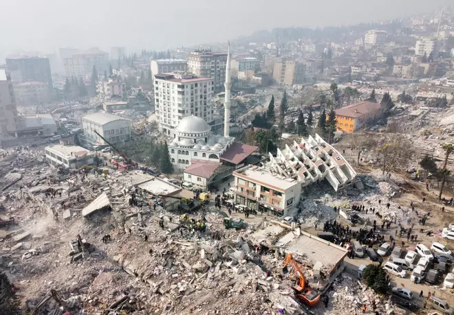 Las imágenes más impactantes del terremoto en Turquía y Siria