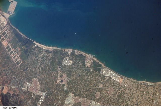 La Comunitat Valenciana, vista desde el espacio