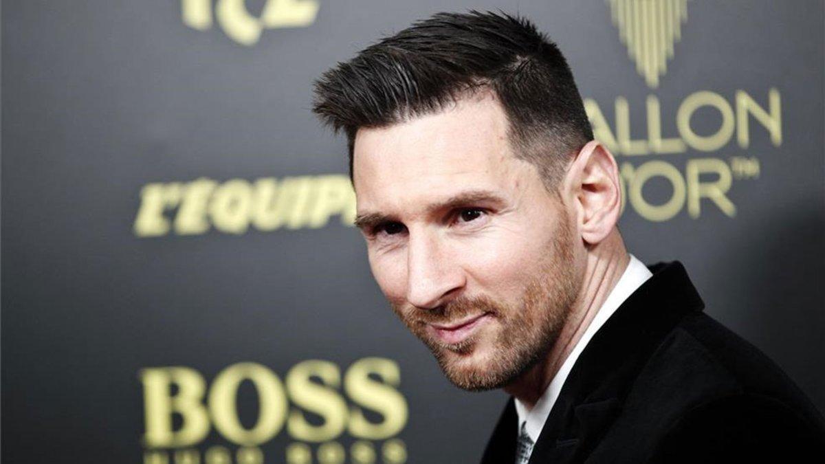 Messi, en la gala del Balón de Oro