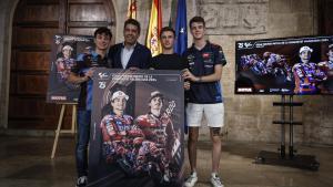 Presentación del cartel del Gran Premio Motul de la Comunitat Valenciana