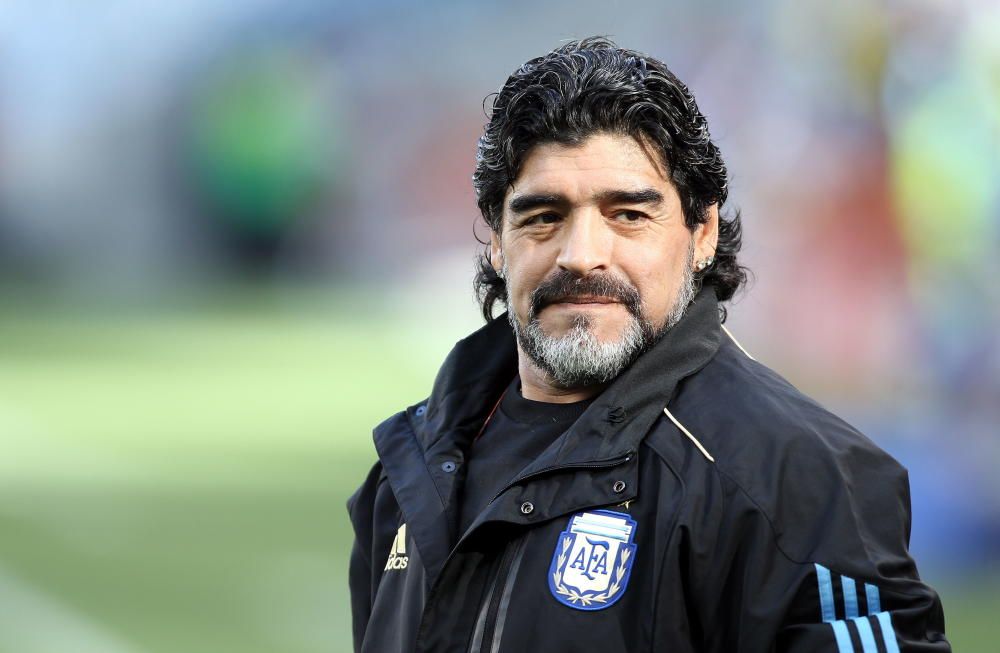 Las mejores imágenes de la vida de Maradona