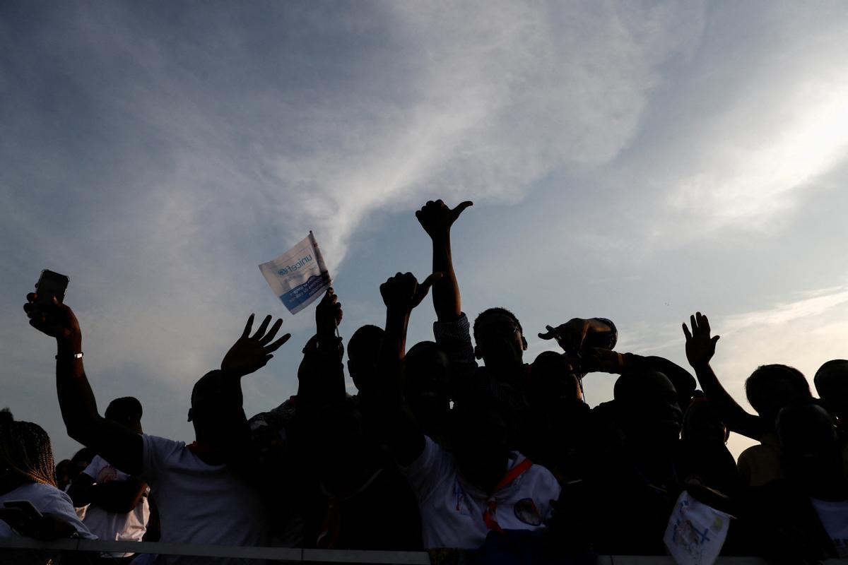 La visita del papa Francisco en el Congo