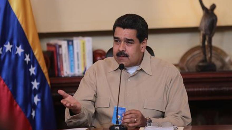 Maduro: &quot;El Departamento de Estado de EEUU anunció el golpe contra Venezuela&quot;