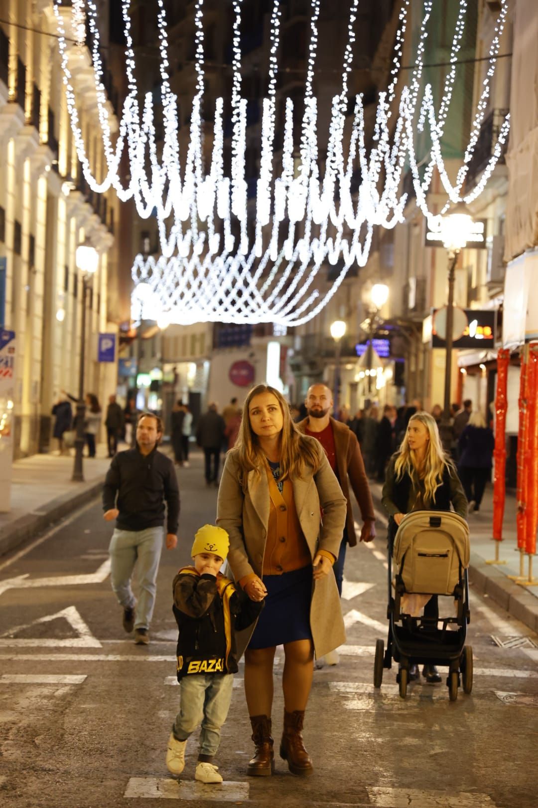 La peatonalización de la zona centro de Alicante vuelve por Navidad