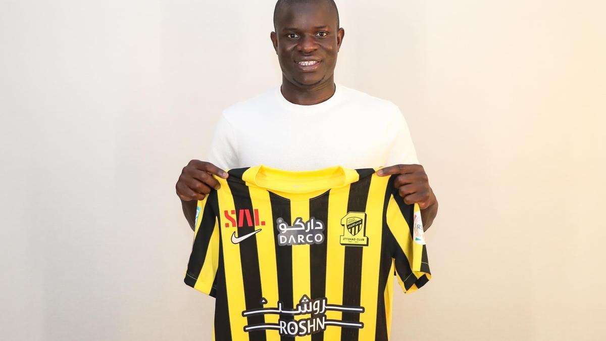 N'Golo Kanté, nuevo jugador del Al Ittihad